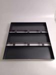 Non Stick 1.5mm 3 Strapped Flat Tray Aluminized Steel Baking Pans