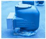 MRINE AIR VENT HEAD NO.533HFB-150A FOR FRESH WATER TANK BODY CAST IRON WITH