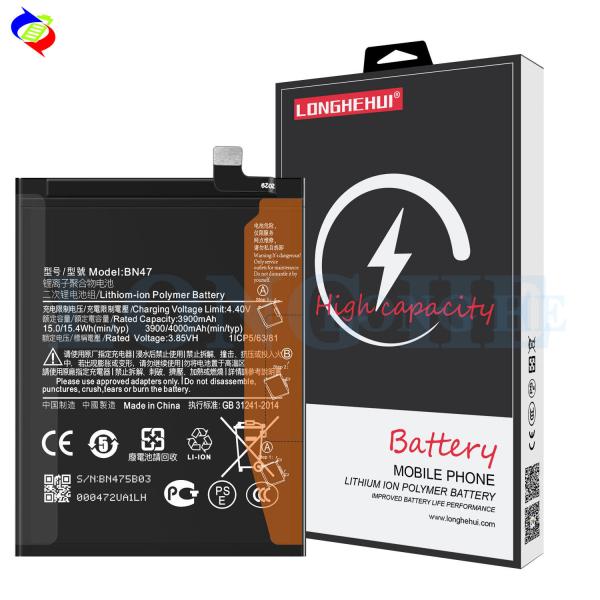 OEM/ODM Double IC Protection Battery BN47 for Xiaomi RedMi6 Pro Redmi 6 pro