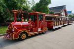 Eco Friendly 42 Passenger Electric Trackless Train For Sightseeing Customized