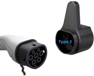 Wholesale EV Charger Holder Type 2 EV Charger Plug Holder Wall Mount Bracket Socket from china suppliers