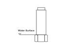 Small Air Mixed Trumpet Water Fountain Nozzles for Pool Water Features