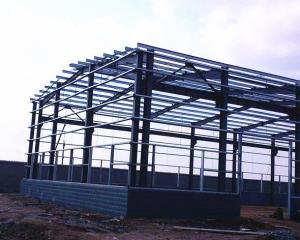Wholesale Single Storey Metal Warehouse Structure / Steel Buildings With Overhead Crane from china suppliers