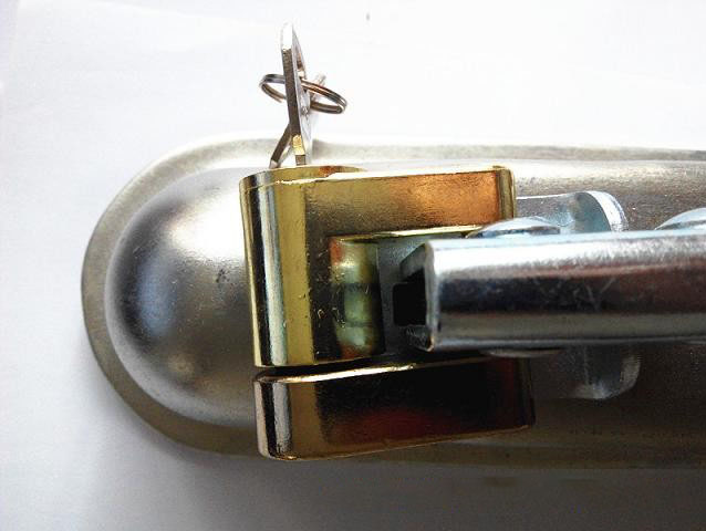 Steel Zinc Alloy Copper Trailer Hitch Pin Lock for Towing Protection and Safety