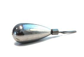 Wholesale Customized 3/64 oz Tungsten Fishing Sinker Skinny Tear Drop Shot from china suppliers