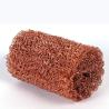 Buy cheap 100% Copper Knitted Wire Mesh Roll 4" X 40" For Distilling from wholesalers