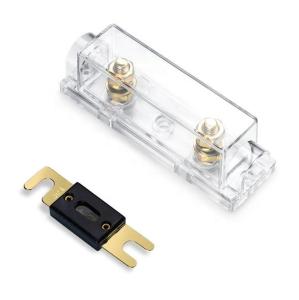 Wholesale 10A 32VDC Double Busbar Fuse Holder Block Gold Plating Transparent Base For Car from china suppliers
