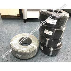 Wholesale KX Type 2Core x 0.4mm Thermocouple Wire Stainless Steel Shield Fiber Braid Insulated from china suppliers
