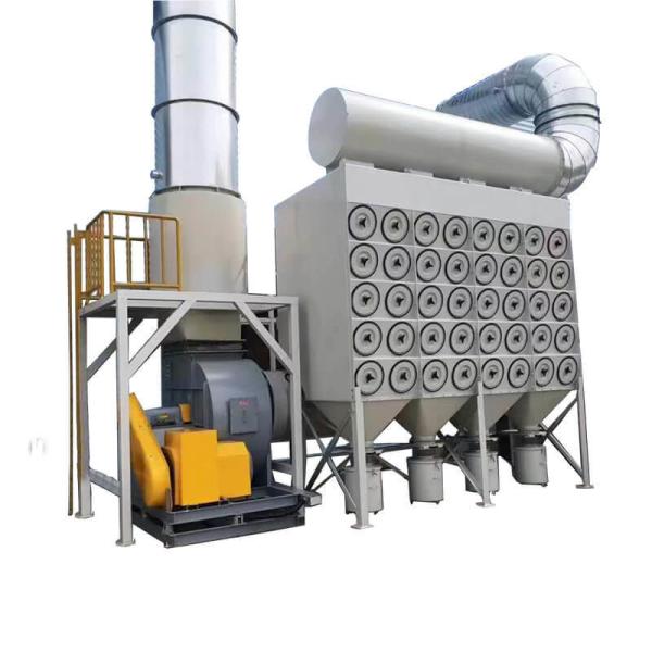 1100 kg Industrial Sandblasting Grinding Cartridge Dust Collector for Dust