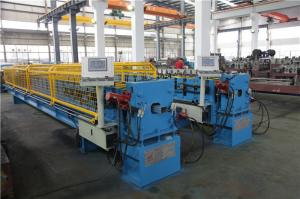 China Down Pipe Roll Forming Machine Square Type With Elbow Machine ISO / CE on sale