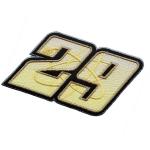 Washable Embroidered PMS Color 3D Large Number Patches For Jerseys
