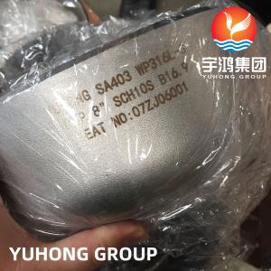 Wholesale ASTM A403 WP316L 1.4404 End Cap Stainless Steel Buttweld Fitting from china suppliers