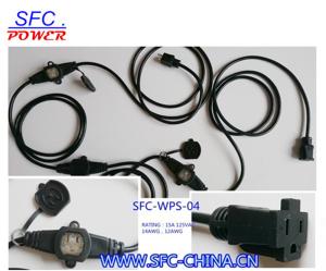 Wholesale 4 Outlet Heavy Duty Power Strip extension cord from china suppliers