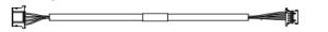 Wholesale ATM Spare Parts 445-0755111 LVDS SUNLIGHT POWER HARNESS, 600MM from china suppliers