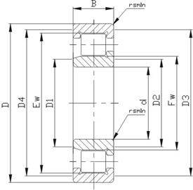Wholesale Precision Cylindrical Roller Bearings: SL1923 series cylindrical roller bearing SL192311 from china suppliers