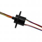 High Speed Slip Ring 300 RPM 12 Circuits with Gold-Gold Contacts