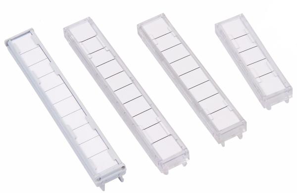 10 Pair Krone Module Label Holder , LSA Hinged Label Holder For Telecommunicatio
