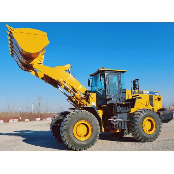 5 Ton SEM 655D Wheel Loader Front End Loader CAT Loader 950 966 Popular in Liberia