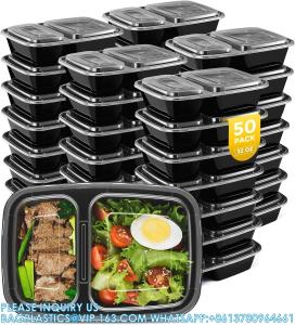 Wholesale Microwave Safe,Extra Large &amp;Thick Food Storage Containers With Lids,Durable Bento Boxes, Stackable,Dishwasher from china suppliers