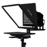 20 inch Best Teleprompter for Interview TV Broadcast Equipment Live Sports Black