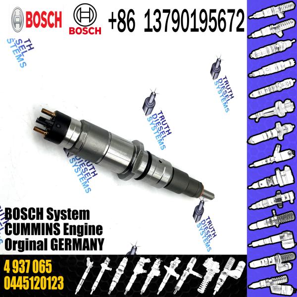 Fuel Injection Common Rail Fuel Injector 0445120123 for DCEC Dongfeng Cummins 0