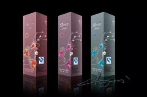 Wholesale Full Color Anti Counterfeit Packaging , Self - Adhesive Backing Cardboard Paper Box from china suppliers