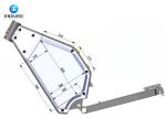 Electric Enduro Bike Frame 34.6mm Seat Post With Plastic Cover
