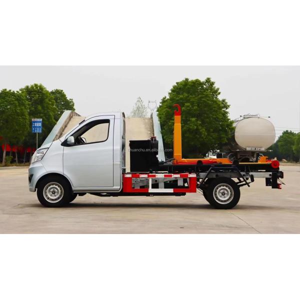 Small Changan Hook Arm Garbage Truck Hooks Lift Trailer For Waste Management