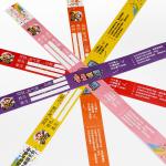 Waterproof Tyvek Paper Wristbands Snap Closure Custom Paper Bracelets for