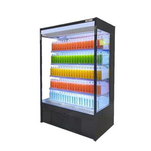Wholesale 220V/50Hz Commercial Multideck Beverage Milk Display Front Open Chiller from china suppliers