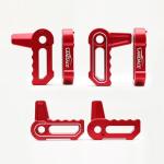 Red 4x4 Vehicle Exterior Accessories Hard Top Roof Removal Switch Handle for