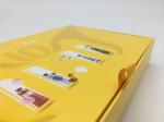 Yellow Luxury Cosmetic Box Packaging For Hand Cream Full Printing 322x175x43mm