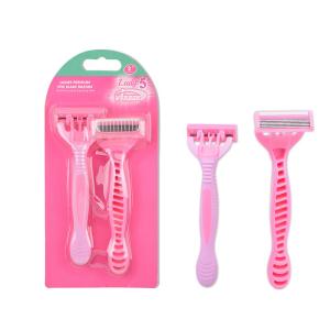Wholesale China Razor Manufacturers Low Price Five Blade Women's Razor Non Slip Handle Facial Shaver Razor from china suppliers