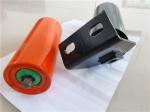 Idler Mining Belt Conveyor Steel Roller 76mm Heavy Duty