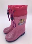 Oxford Waterproof Unisex Print Pvc Rain Boots