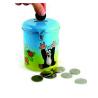Buy cheap round coin bank tin box from wholesalers