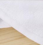 1100g 100*200cm extra big 21S white plain terry bath towel for wholesale,