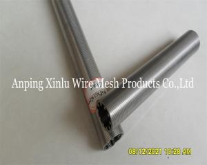 Wholesale Stainless Steel304 Johnson Vee Wire Screen Pipe 1-20 Inch Wedge-Shape for Petroleum Industry from china suppliers