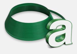Wholesale Green Color Illuminated Electronic Signs 3/4'' PVC End Channel Letter Plastic Trim Cap from china suppliers
