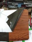 Cherry Oak Aluminum Composite Plastic Panel 6mm Walnut Wood For Interior Wall