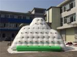 Durable 0.99mm PVC Inflatable Water Iceberg / Inflatable Climbing Wall