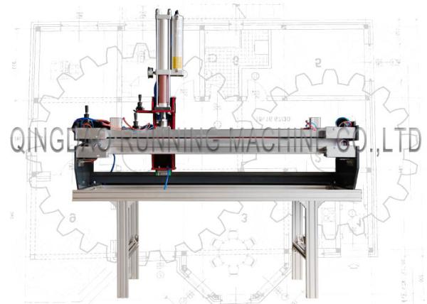 Semi Automatic PVC PU Conveyor Belt Finger Punching Machine Pneumatic Finger