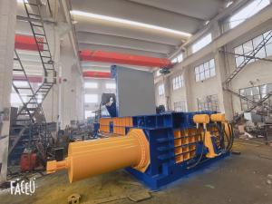 Wholesale High Production Rate Scrap Metal Baler Machine 180KW Power 700*700mm from china suppliers