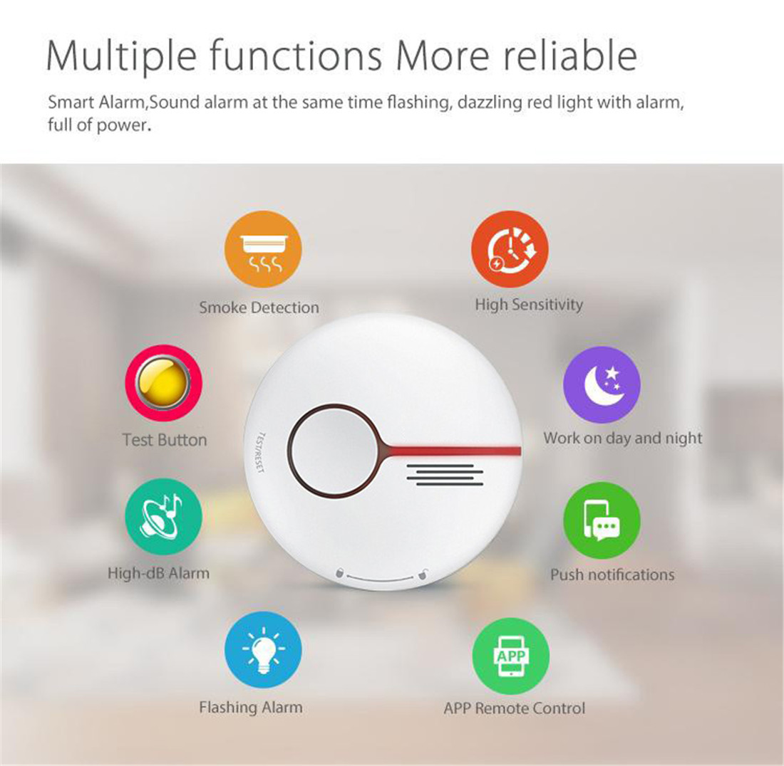 ZigBee Smoke Detector(MYQ-ZSK01)