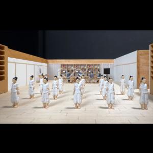Wholesale Study Model 1/50 Scale Interior Physical Model for Grandfather's Study from china suppliers