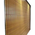 High Durability Aluminum Sectional Garage Door With Optional Ventilation