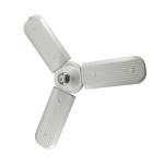 Collapsible RA80 3 Blade LED Lights 95lm/W Aluminum Material