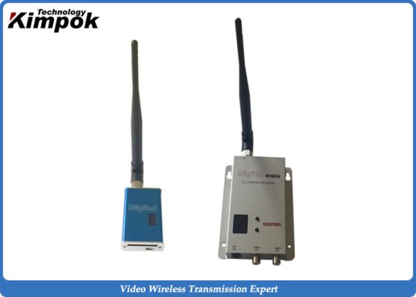 1.2Ghz 5000mW Analogue wireless transmitter with DC 12V for Live-time Video