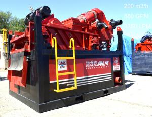China OLI Vibrating Motor Sludge Mud Separator 200 m3 for Industrial Effluent Treatment on sale