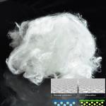 Down Like Siliconized PSF Polyester Staple Fiber 0.9D×32mm White Color